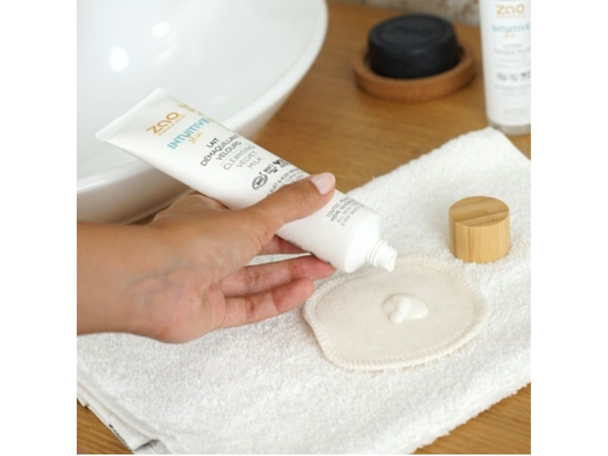 Zao Organic Skin Intuitive Cleansing Velvet Milk – Βιολογικό Καθαριστικό γαλάκτωμα για όλους τους τύπους δέρματος 100ml - Skinfluenced by nature