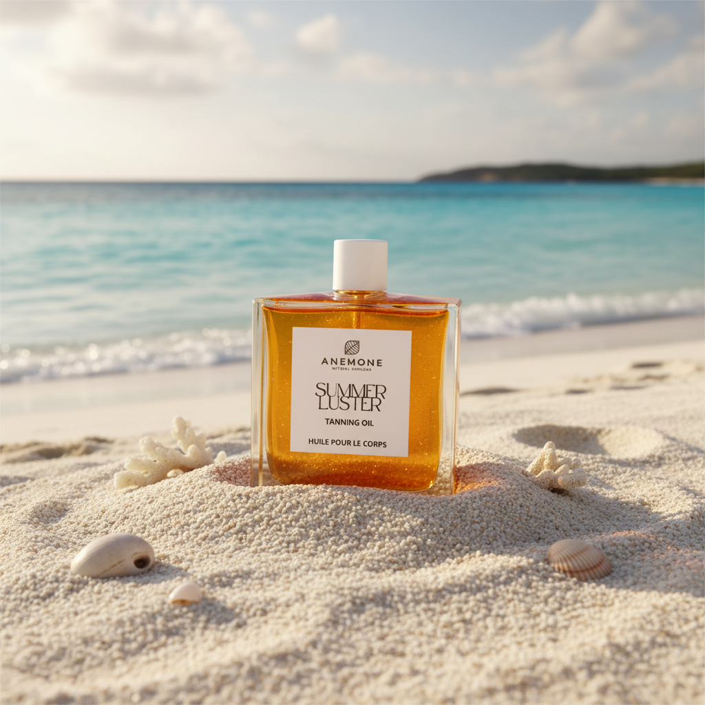 Summer Luster Tanning Oil – Λάδι Μαυρίσματος Καρύδα & Ανανάς – 100 ml - Skinfluenced by nature