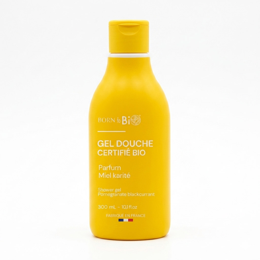 Bio cosmos organic honey shower gel