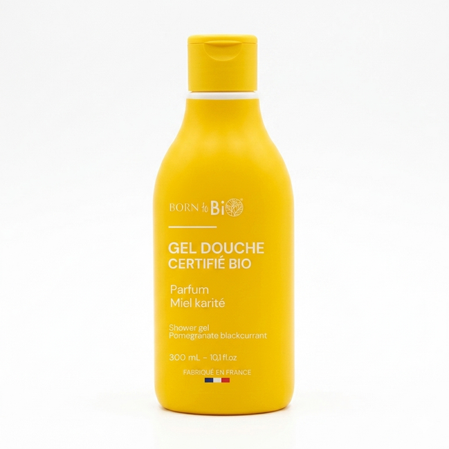 Bio cosmos organic honey shower gel