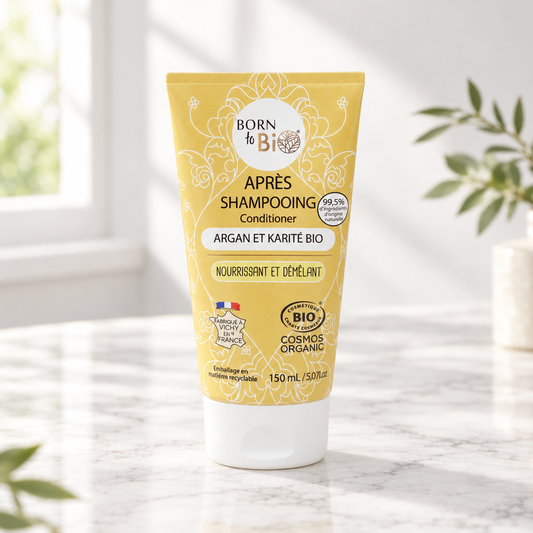 Μαλακτικό Argan & Shea σε μαρμάρινο φόντο