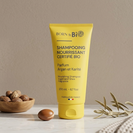 Θρεπτικό Σαμπουάν Argan & Βιολογικό Βούτυρο Shea