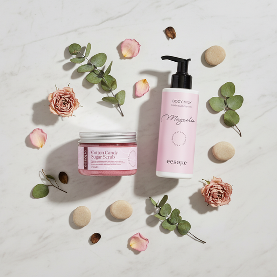 Flat Lay Silky Skin Set