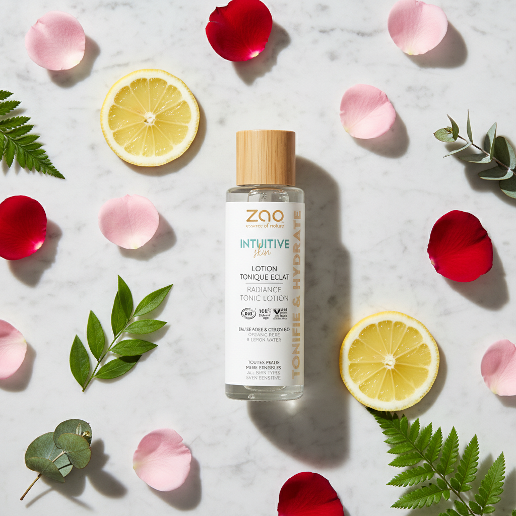 Flat lay Tonic Lotion