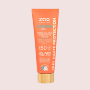 ZAO Intuitive Skin Crème Solaire Hydratante Visage SPF50 50ml