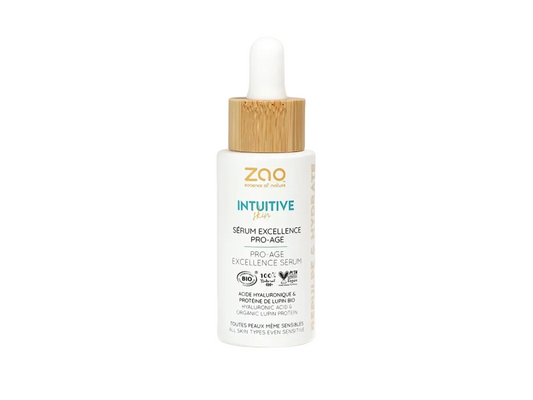 Zao Organic Pro-Age Excellence Serum – Βιολογικός Ορός σύσφιξης & αντιγήρανσης για όλους τους τύπους δέρματος30 ml - Skinfluenced by nature